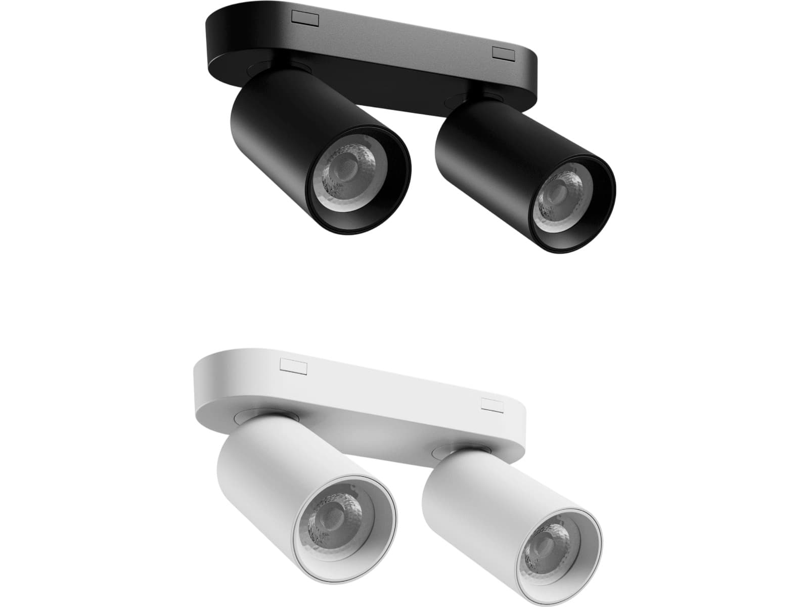 2-Head Adjustable GU10 Spotlight — LED Ceiling Spotlights