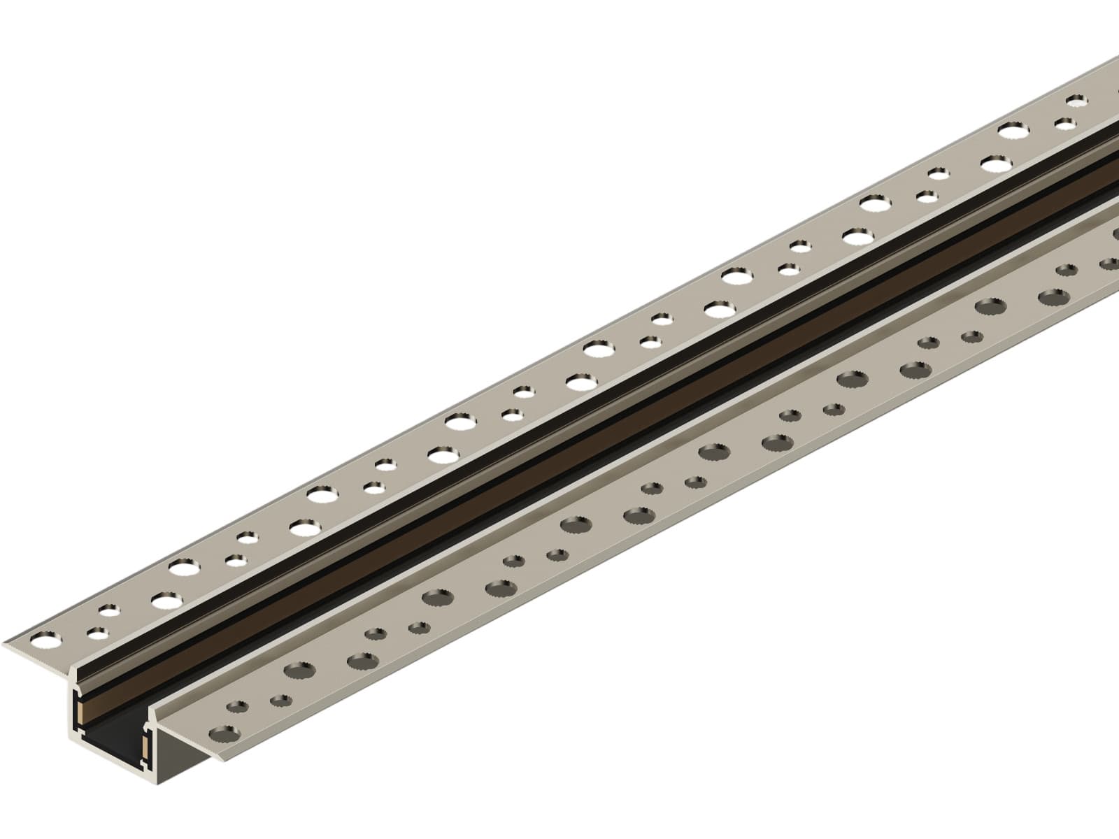 Recessed Mount Track — 48V Magnetic Track System