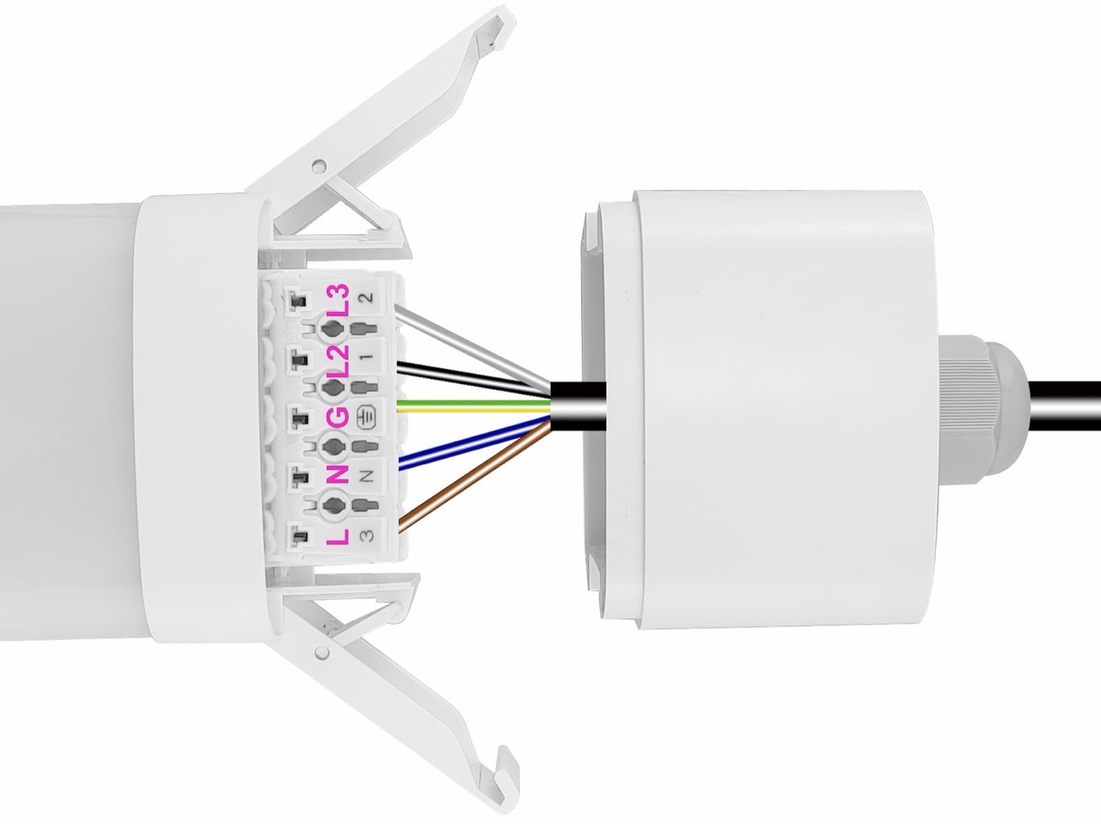 Multi-Beam-Angle Tri-proof Light — LED Tri-proof Lights